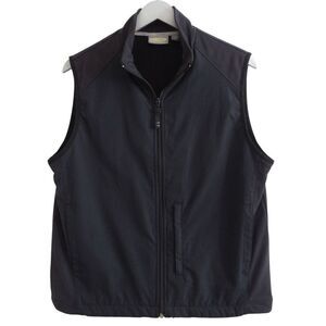 Greg Norman Men's Black Full‎ Zip Golf Vest Sz M